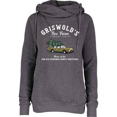 Griswold’s Tree Farm A Christmas Tradition Shirt Griswold’s Tree Farm Christmas Womens Funnel Neck Pullover Hood