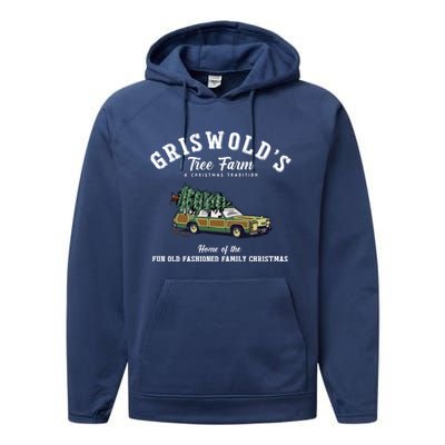 Griswold’s Tree Farm A Christmas Tradition Shirt Griswold’s Tree Farm Christmas Performance Fleece Hoodie