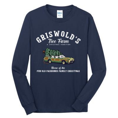 Griswold’s Tree Farm A Christmas Tradition Shirt Griswold’s Tree Farm Christmas Tall Long Sleeve T-Shirt