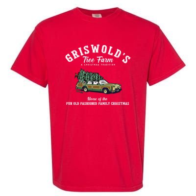 Griswold’s Tree Farm A Christmas Tradition Shirt Griswold’s Tree Farm Christmas Garment-Dyed Heavyweight T-Shirt