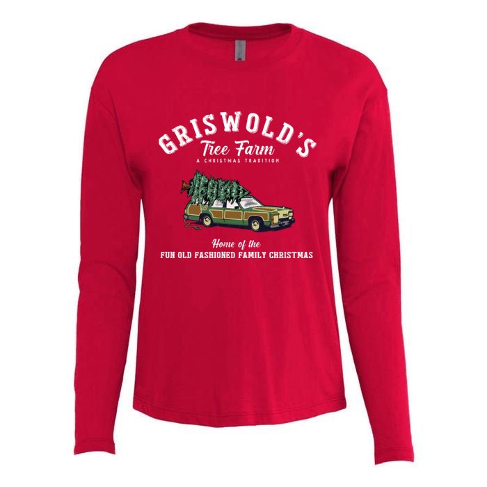 Griswold’s Tree Farm A Christmas Tradition Shirt Griswold’s Tree Farm Christmas Womens Cotton Relaxed Long Sleeve T-Shirt