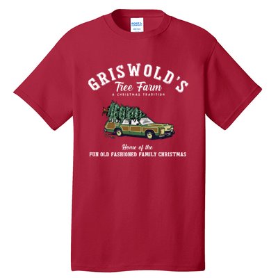 Griswold’s Tree Farm A Christmas Tradition Shirt Griswold’s Tree Farm Christmas Tall T-Shirt