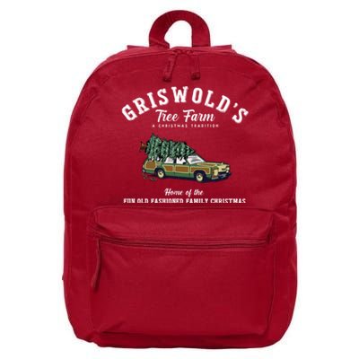 Griswold’s Tree Farm A Christmas Tradition Shirt Griswold’s Tree Farm Christmas 16 in Basic Backpack