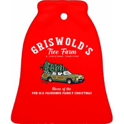 Griswold’s Tree Farm A Christmas Tradition Shirt Griswold’s Tree Farm Christmas Ceramic Bell Ornament