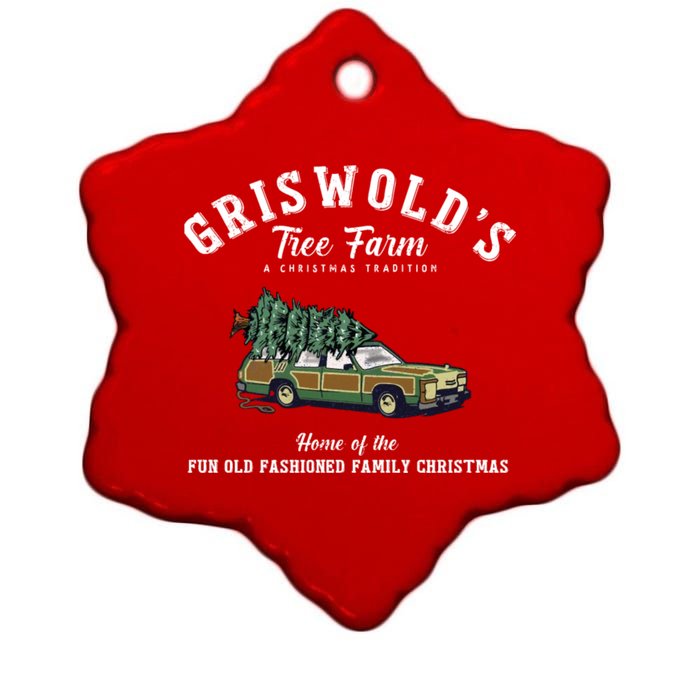 Griswold’s Tree Farm A Christmas Tradition Shirt Griswold’s Tree Farm Christmas Ceramic Star Ornament