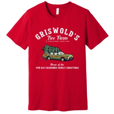 Griswold’s Tree Farm A Christmas Tradition Shirt Griswold’s Tree Farm Christmas Premium T-Shirt