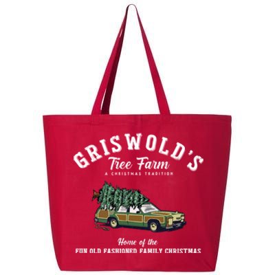 Griswold’s Tree Farm A Christmas Tradition Shirt Griswold’s Tree Farm Christmas 25L Jumbo Tote