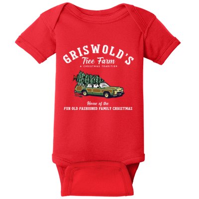 Griswold’s Tree Farm A Christmas Tradition Shirt Griswold’s Tree Farm Christmas Baby Bodysuit