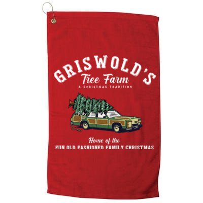 Griswold’s Tree Farm A Christmas Tradition Shirt Griswold’s Tree Farm Christmas Platinum Collection Golf Towel