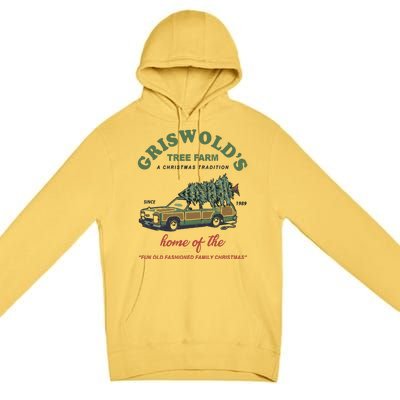 Griswold’s Tree Farm A Christmas Tradition Griswold’s Tree Farm Christmas Premium Pullover Hoodie