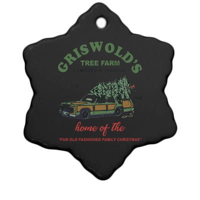 Griswold’s Tree Farm A Christmas Tradition Griswold’s Tree Farm Christmas Ceramic Star Ornament