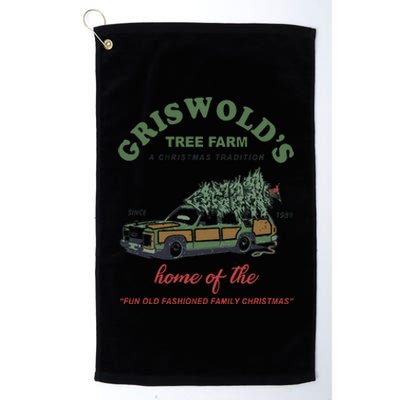 Griswold’s Tree Farm A Christmas Tradition Griswold’s Tree Farm Christmas Platinum Collection Golf Towel