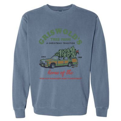 Griswold’s Tree Farm A Christmas Tradition Griswold’s Tree Farm Christmas Garment-Dyed Sweatshirt