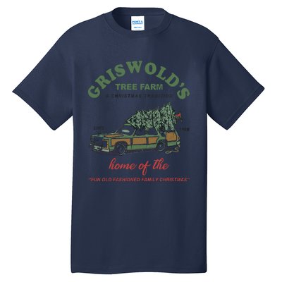 Griswold’s Tree Farm A Christmas Tradition Griswold’s Tree Farm Christmas Tall T-Shirt