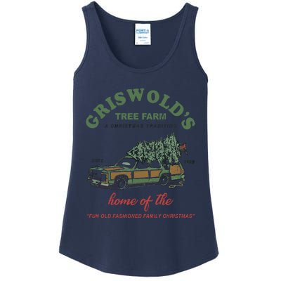 Griswold’s Tree Farm A Christmas Tradition Griswold’s Tree Farm Christmas Ladies Essential Tank