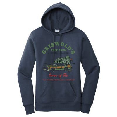 Griswold’s Tree Farm A Christmas Tradition Griswold’s Tree Farm Christmas Women's Pullover Hoodie