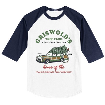 Griswold’s Tree Farm A Christmas Tradition Griswold’s Tree Farm Christmas Baseball Sleeve Shirt