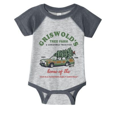 Griswold’s Tree Farm A Christmas Tradition Griswold’s Tree Farm Christmas Infant Baby Jersey Bodysuit