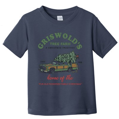 Griswold’s Tree Farm A Christmas Tradition Griswold’s Tree Farm Christmas Toddler T-Shirt