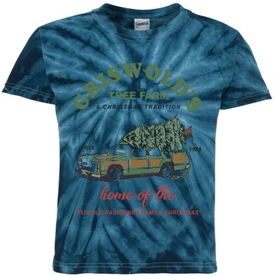 Griswold’s Tree Farm A Christmas Tradition Griswold’s Tree Farm Christmas Kids Tie-Dye T-Shirt