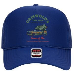 Griswold’s Tree Farm A Christmas Tradition Griswold’s Tree Farm Christmas High Crown Mesh Back Trucker Hat