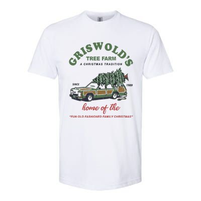 Griswold’s Tree Farm A Christmas Tradition Griswold’s Tree Farm Christmas Softstyle CVC T-Shirt