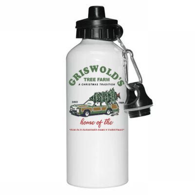 Griswold’s Tree Farm A Christmas Tradition Griswold’s Tree Farm Christmas Aluminum Water Bottle