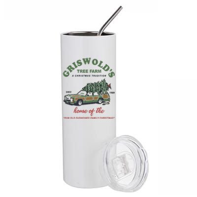 Griswold’s Tree Farm A Christmas Tradition Griswold’s Tree Farm Christmas Stainless Steel Tumbler