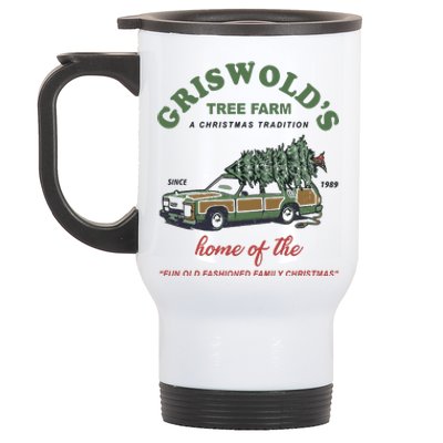 Griswold’s Tree Farm A Christmas Tradition Griswold’s Tree Farm Christmas Stainless Steel Travel Mug