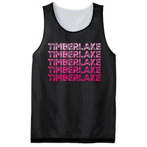 Graphic Timberlake First Name Personalized I Love Timberlake Mesh Reversible Basketball Jersey Tank