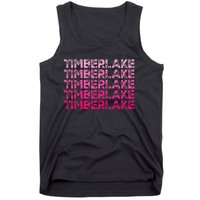 Graphic Timberlake First Name Personalized I Love Timberlake Tank Top