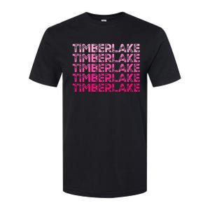 Graphic Timberlake First Name Personalized I Love Timberlake Softstyle CVC T-Shirt