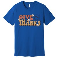 Give Thanks Funny Thanksgiving Cute Gift Premium T-Shirt