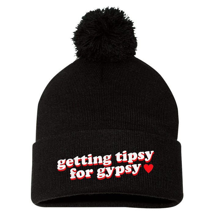 Getting Tipsy For Gypsy Iconic Slogan Gypsy Rose Blanchard Pom Pom 12in Knit Beanie