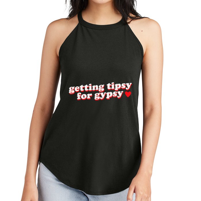 Getting Tipsy For Gypsy Iconic Slogan Gypsy Rose Blanchard Women's Perfect Tri Rocker Tank