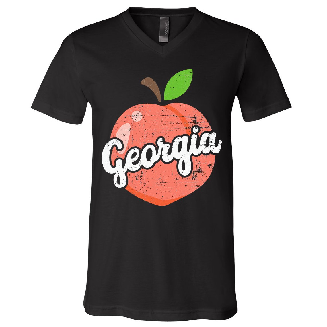 Georgia Tourist funny Georgia Lover V-Neck T-Shirt