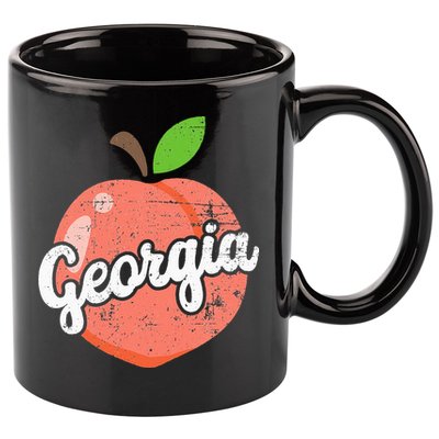 Georgia Tourist funny Georgia Lover 11oz C Handle Ceramic Mug