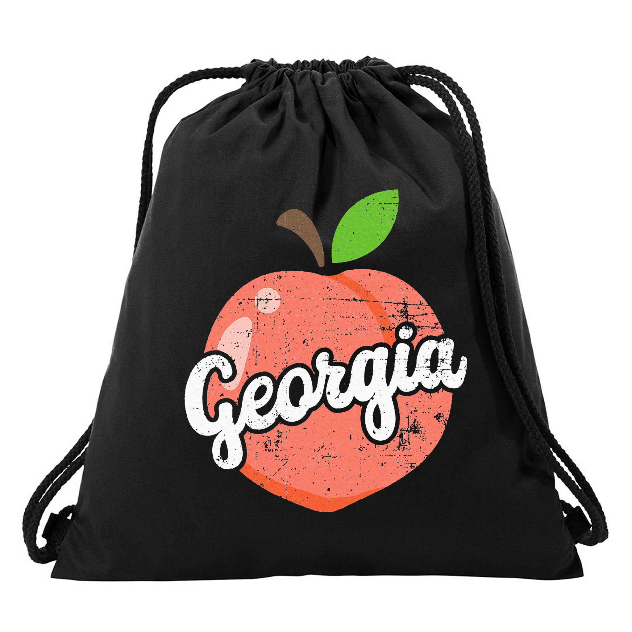 Georgia Tourist funny Georgia Lover Drawstring Bag