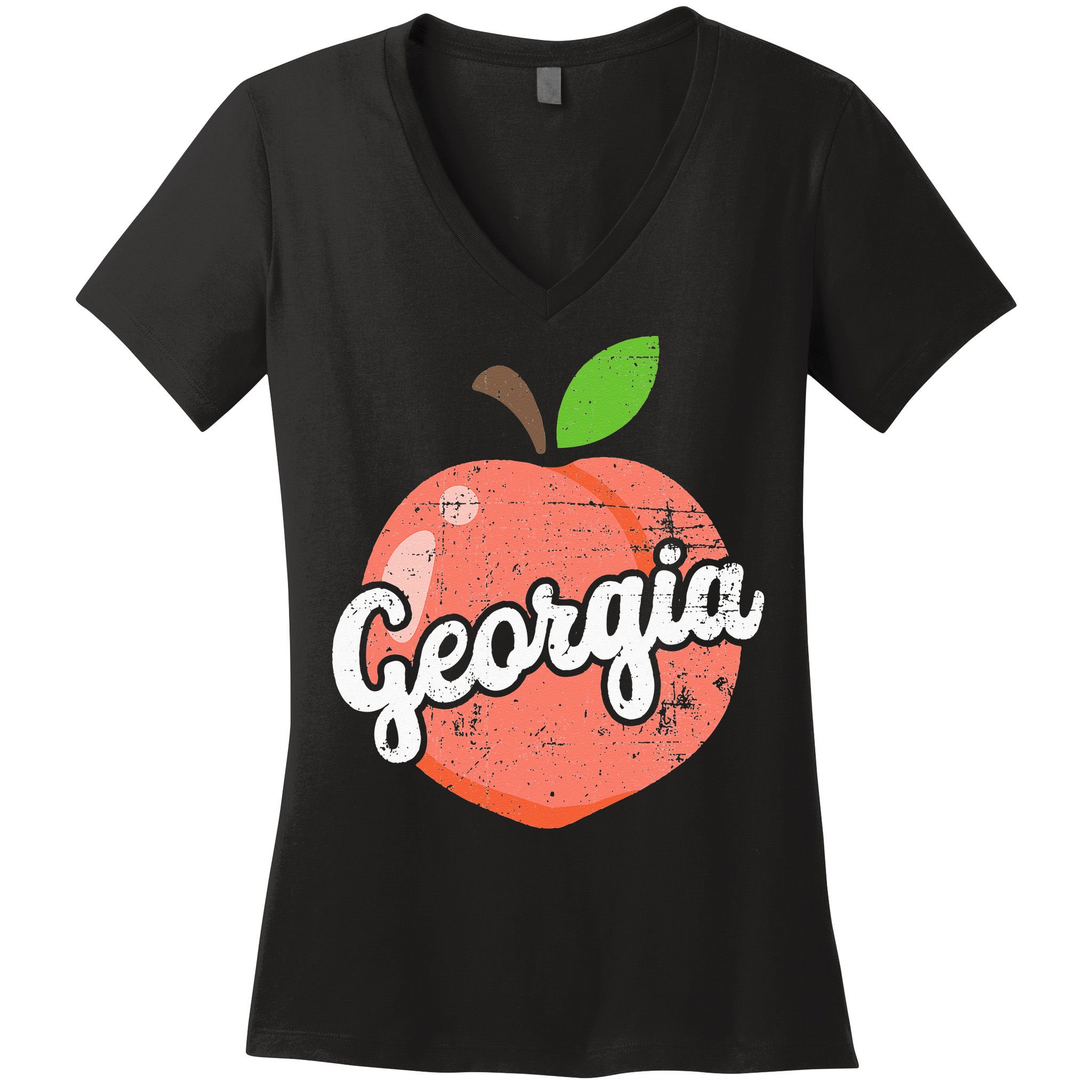 Georgia Tourist funny Georgia Lover Women's V-Neck T-Shirt
