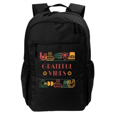 Grateful Thankful Favored Print funny Thanksgiving  Daily Commute Backpack