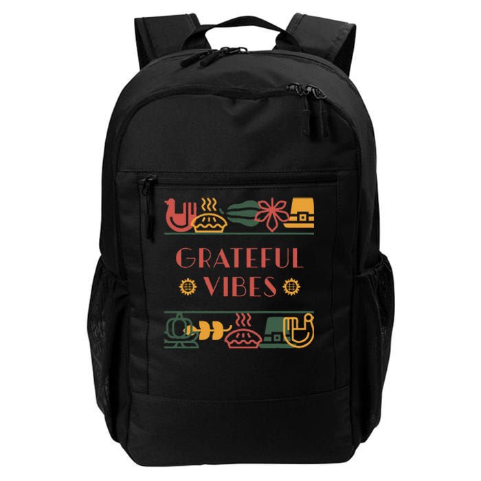 Grateful Thankful Favored Print funny Thanksgiving  Daily Commute Backpack