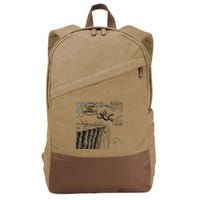 Gravity Test Funny Gamer Is There Fall Damage Cotton Canvas Backpack