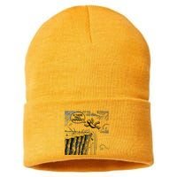 Gravity Test Funny Gamer Is There Fall Damage Sustainable Knit Beanie