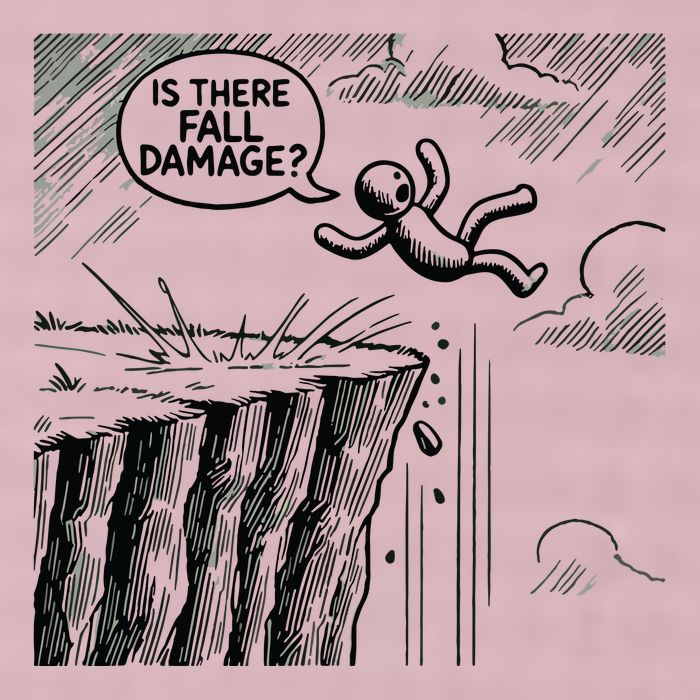 Gravity Test Funny Gamer Is There Fall Damage 25L Jumbo Tote