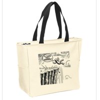 Gravity Test Funny Gamer Is There Fall Damage Zip Tote Bag