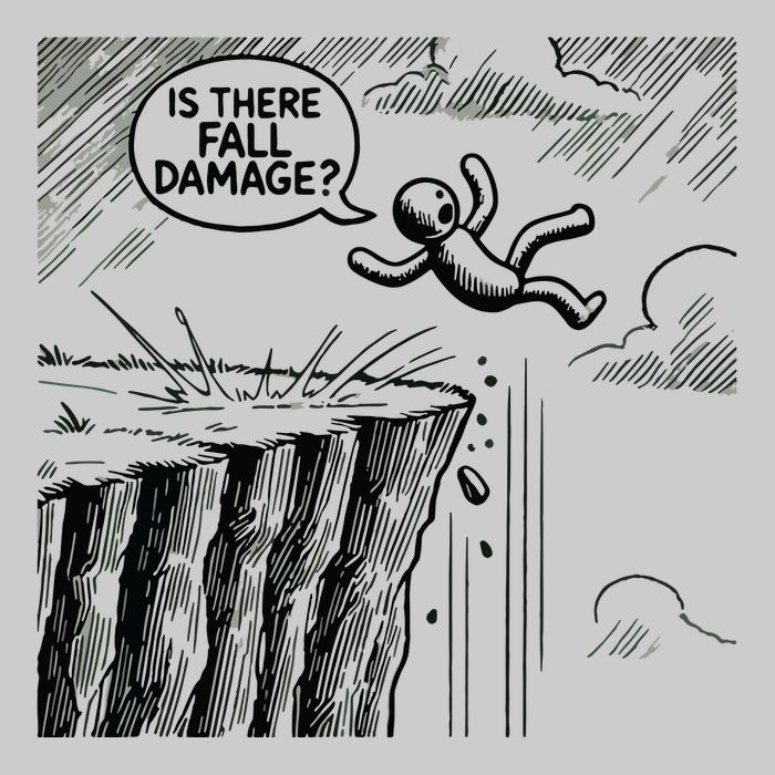 Gravity Test Funny Gamer Is There Fall Damage Tie-Dye T-Shirt
