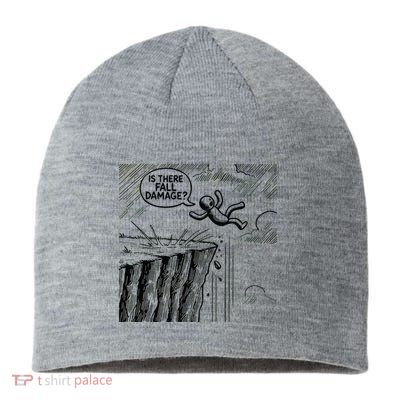 Gravity Test Funny Gamer Is There Fall Damage Sustainable Beanie