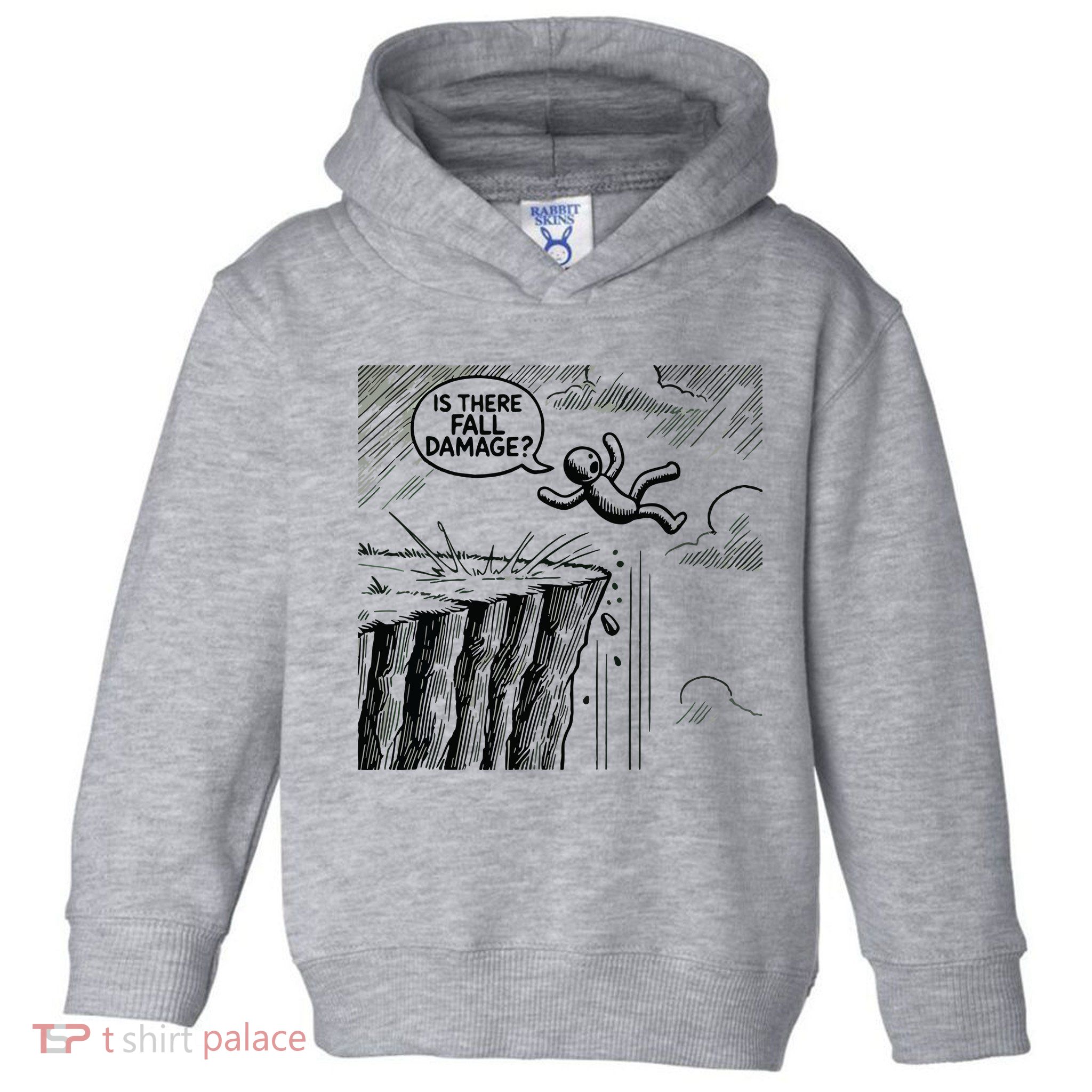 Gravity Test Funny Gamer Is There Fall Damage Toddler Hoodie