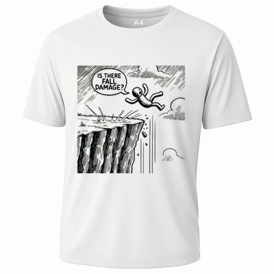 Gravity Test Funny Gamer Is There Fall Damage Performance Shirt