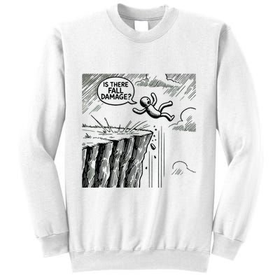 Gravity Test Funny Gamer Is There Fall Damage Sweatshirt